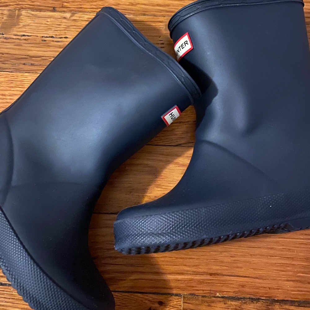 Toddler hunter boots in navy